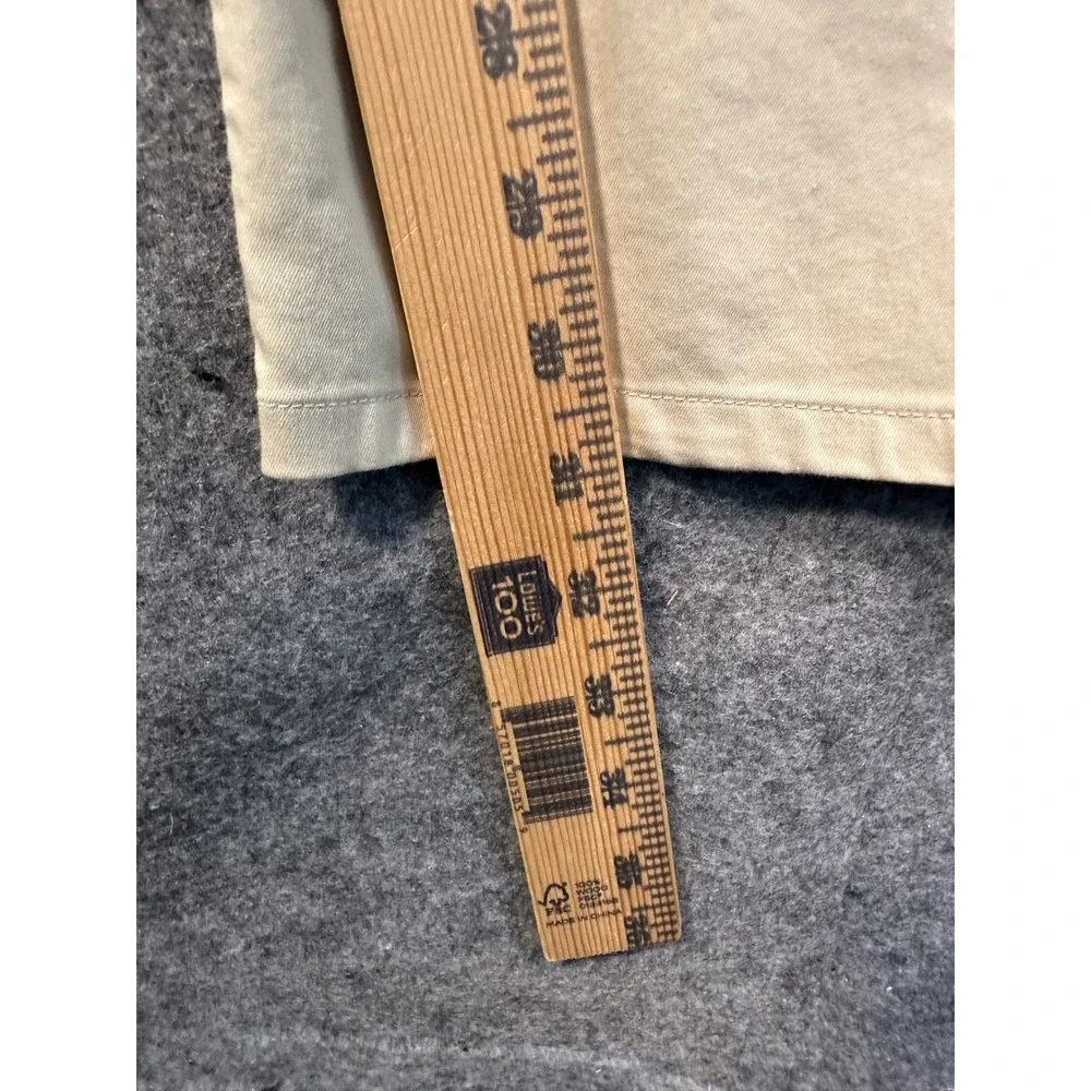 Polo Golf‎ Ralph Lauren Mens Khaki Tan Tailored Fit Stretch Chino Pants 33/32